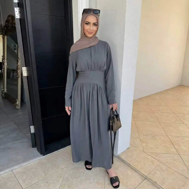Women Eid Dress Abaya Dubai Dresses Muslim Kaftan | SAMAG