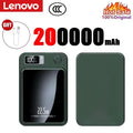 Lenovo 500000mAh Magnetic Wireless Power Bank Portable Fast Charger For Magsafe Auxiliary Battery For Xiaomi Huawei iphone