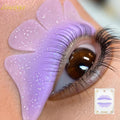 LOMANSA 1 Pair Glitter Butterfly Lash Lift Pad Eyelash Perm Rod Shield Lash Lifting Pads 3D Eyelash Curler Extension Accessories