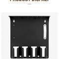 New Type Professional Wall Mount Barber Electric Clipper Holder Salon Beauty Organizer Hairdressing Styling Tools Storage Rack