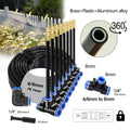 30-5m LCD Quick Connect Atomizing Sprinkler Timer Irrigation Kit Custom Automatic Watering System Flexible Adjustment Nozzle