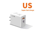 120W Charger Turbo Fast Charging EU US UK Wall Hypercharge Adapter USB 6A Type C Cable For Xiaomi 13 12 11 Ultra Redmi