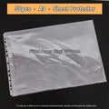 Horizontal A4 Ring Binder A3 Folder With Rings Transparent Protector Sheet A5 Wide Binder Landscape Binder Sleeves B5 File Cover