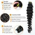 16 18 20 Inch Loose Deep Wave Bundles 100% Human Hair Unprocessed Weaving 15A Raw Virgin Hair Bundles Weave Extensions For Women