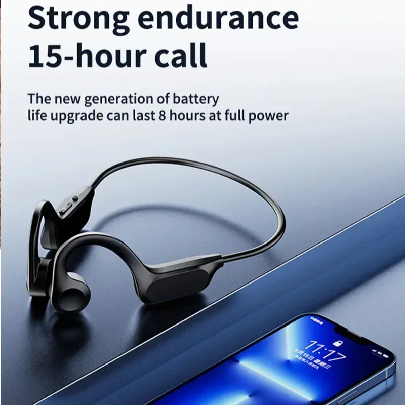 Lenovo Wireless Bone Conduction Headphones Bluetooth  Earphone Sport Swimming Bluetooth Compatible Headphone Hand-free With Mic