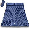 ! Upgrade! Double Air Mattress Camping Blow Up Bed | SAMAG