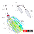 10G14GAnti-snagging lure bait, tassel spinner hard | SAMAG