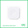 Aqara Wireless Mini Switch Zigbee Sensor Connection Smart Remote One Key Control Button Security Work for Mi Home APP Homekit