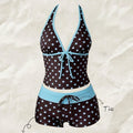 Sexy Women's Swimsuit Polka Dot Tankinis Bikinis Sets | SAMAG