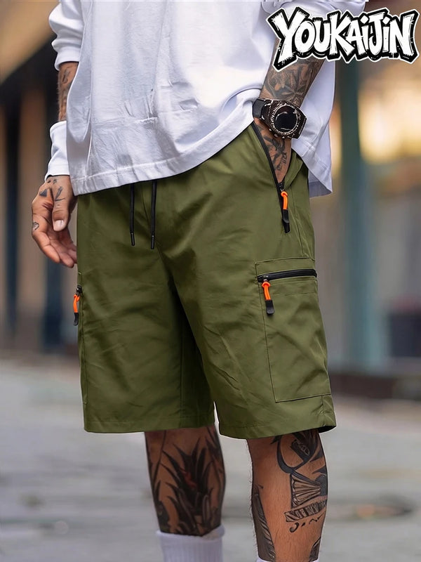 Men's Summer Quick Dry Cargo Shorts Thin Lightweight | SAMAG