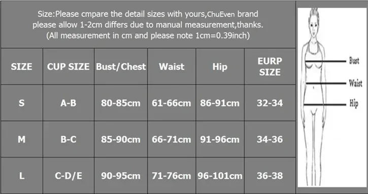 Sexy Bikini Push Up Swimwear Swimsuit Women Patchwork | SAMAG