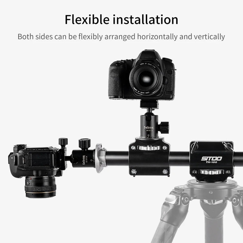 Selens Multi Angle Horizontal Tripod Extension Boom Arm Aluminum Alloy Photography Tripod Photo Studio Kits Photography Props