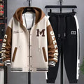 Men's Hooded Tracksuit Set Hoodie Jogger Pants 2 Piece Fashion Sports Wear Korean Popular Clothes Plus Size Clothing | SAMAG