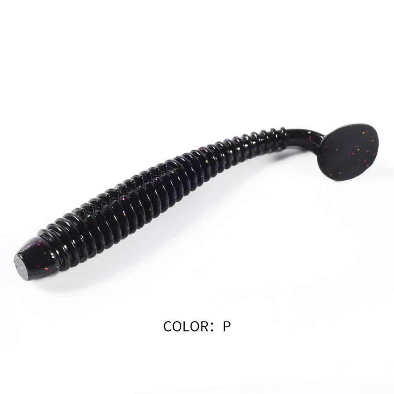 2023 Supercontinent Impact Ring Shad Fishing Lure Soft 20pcs 10pcs 6pcs Plastics Baits Swimbait Jigging Lure Artificial Baits