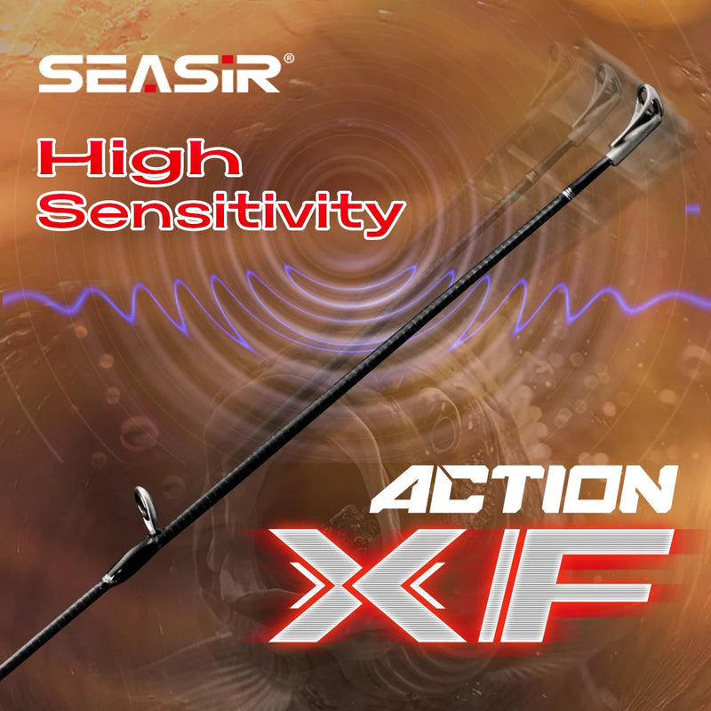 Seasir Salminus XF M/MH Spining&Casting Fishing Rod FUJI | SAMAG