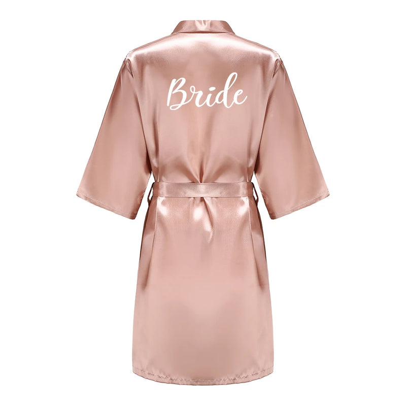 Wedding Bride Bridesmaid Robes for Women Bridal Party | SAMAG
