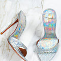 2026Summer New Pointed Thin High-heeled Women's Sandals, Sexy and Comfortable Party Fashionable High-heeled Slippers
