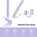 Parblo Intangbo M Drawing Tablet, 8192 Levels Battery-Free Pen and 8 Hot-Keys Digital Art Tablet for Drawing Illustration