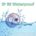 Mini Submersible LED Lights Small Underwater Tea Lights Candles Waterproof with Remote Battery Operated for Home Party Wedding