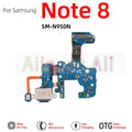 AiinAnt Mic Charger USB Dock Fast Charging Port Flex Cable For Samsung Galaxy Note 5 8 9 N950F N950N N950U N960F N960N N960U