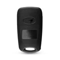 KEYYOU Flip Folding Remote Key Shell Case 3 Buttons Fit for Hyundai Accent Keyless Entry Fob Cover Car Alarm Housing