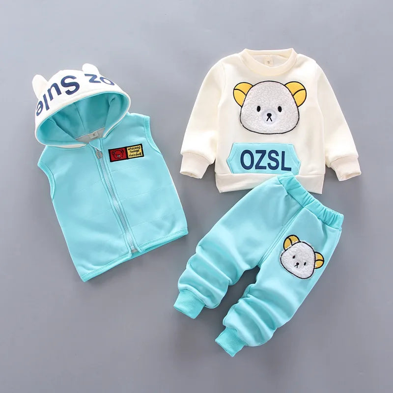 Winter Baby Clothing Sets Autumn Boys Girls Thick Warm - View 11 | SAMAG