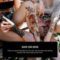 17Colors 15ML Tattoo Ink Pigment Body Color Drawing Art Tattoo Ink Semi-permanent Makeup Tattoo Supplies for Tattoo Artists