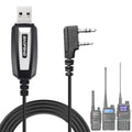 BAOFENG USB Programming Cable CH340 for UV-5R Mini BF-F8HP Pro DM32 UV32 AR-5RM UV-5G Plus GM-15 PRO Ham Radio Walkie Talkies