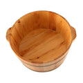 Foot Bath Basin Feet Soaking Tub Footbath Bucket Wooden Foot Bath Soak Foot Tub for Women Men Bathroom Soaking Feet Foot SPA