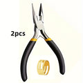2pcs/1pcs12mm DIY hand pliers with 1 opening ring for making and repairing - Visuel 6 | SAMAG