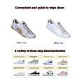 New Powerful Disposable Sneaker Cleaning Portable Outdoor Shoe Cleaner Wipes Cloths for White Shoes Sneakers Cleaning Kit