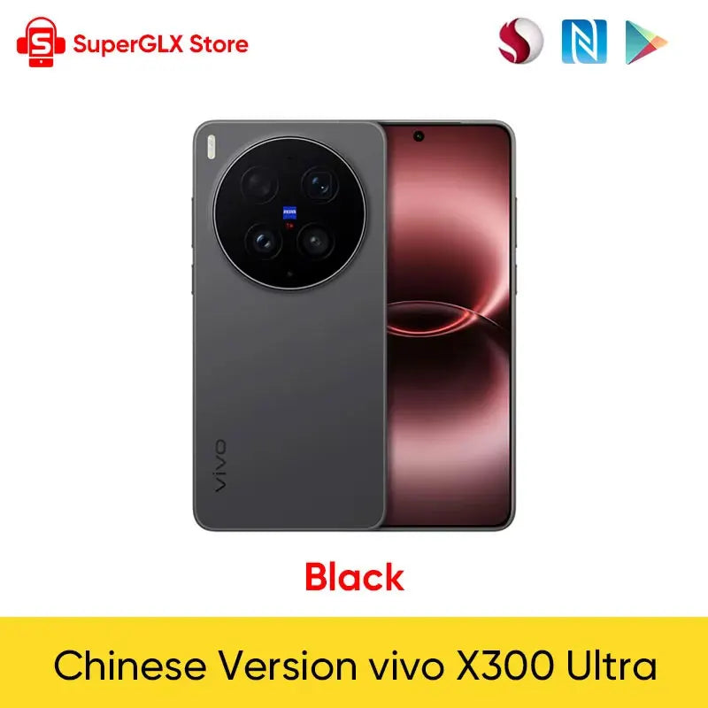 vivo X300 Ultra 5G Smartphone 6.82’’ 144Hz AMOLED Display Snapdragon 8 Elite Gen 5 Dual 200MP Camera 6600mAh Battery 100W Charge