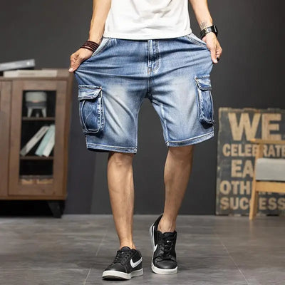 Summer new elastic American retro multi -pocket tools | SAMAG