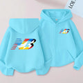 New Children's Sport - style Zipper Hooded Sweatshirt - View 4 | SAMAG