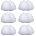 Triangle Sponge Push Up Bra Pads Set for Women Invisible Insert Swimsuit Bikini Breast Enhancers Chest Cup Pads Accessories