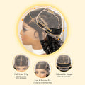 Synthetic Full Lace Goddess Braided Wigs with Curly Square Knotless Box Braiding Wig for Black Women 18 Inches Lace Frontal Wigs