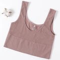 Women's Ribbed Bra Seamless Tank Top Comfort Sports Bralette Wireless Activewear Underwear Stretchy Vest Lingerie Intimates M-XL