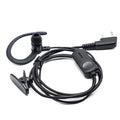 EarHook Headset for BF760 BF996 Walkie Talkie, K-Plug Wired Microphone, Two Way Ham Radio Earphone