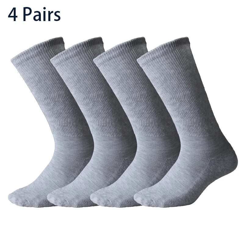 Men's Diabetic Socks Non‑Binding Top Loose Cuff, Seamless | SAMAG