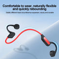 Bluetooth 6.0 Bone Conduction Earphones Sports Wireless Headphones Neckband Headsets HiFi Stereo ENC Noise Reduction Earbuds