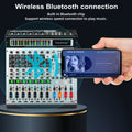 8 Channel Mixer Depusheng AG8 Professional Audio Mixing 99 DSP Digital Effects Audio Console Mixer DJ Console for Audio Stage