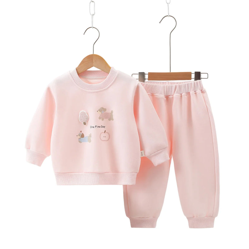 1-5Y Autumn Kids Casual Sets And Outfits Girls Boys | SAMAG