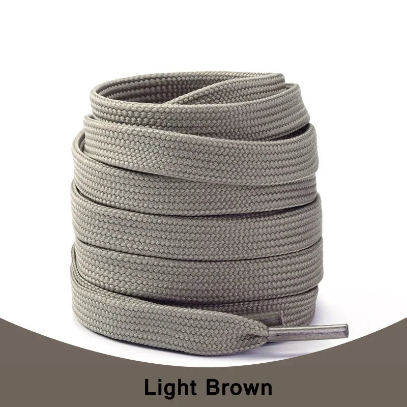 1Pair Sneakers Shoelaces Shoes Accessories Laces for Shoes Unisex Flat Shoe Lace Classic Shoelace Af1 Solid Color Shoe Strings