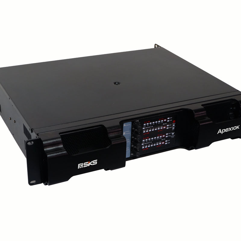 Apex10K FP10000Q Professional 2 Channel High Power Audio Amplifier Stage DJ Club Speaker Amp