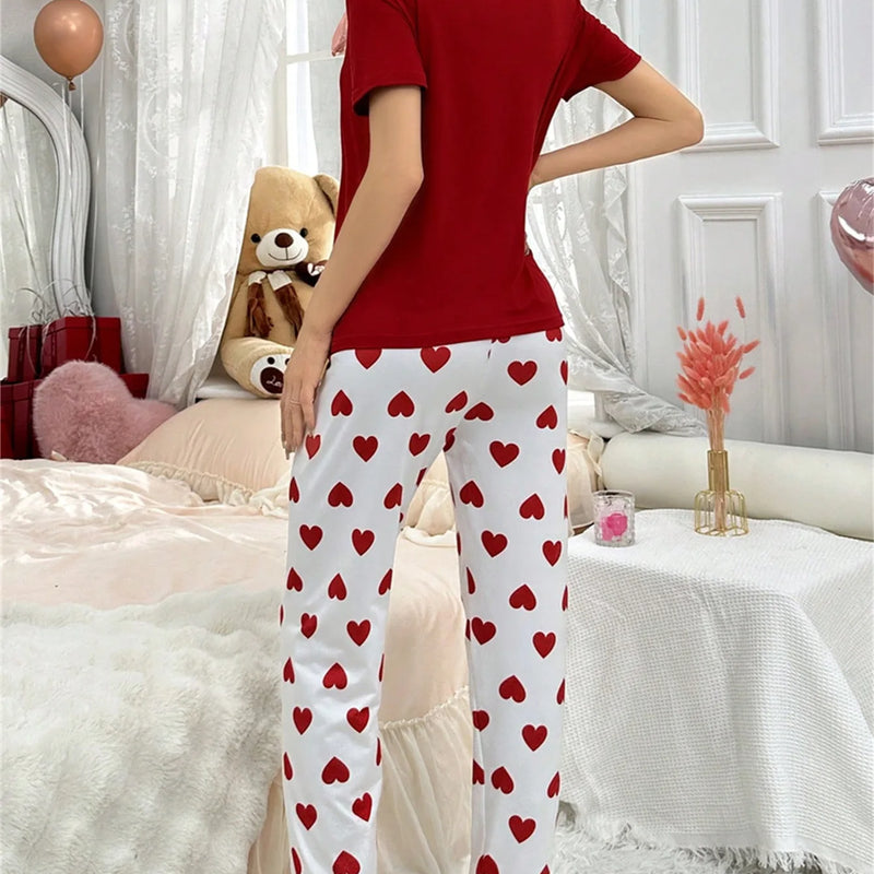 Pyjama Femme Ensemble Summer Nightgown Set Ladies | SAMAG