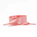 1 Pair Satin Silk Ribbon Shoelaces for Sneaker Shoe Laces Canvas Shoe Laces 2cm Width 80cm/100cm/120cm Length Shoelace