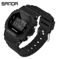 SANDA New Style Fashion Boys Girls Watches Waterproof LED Digital Watch Clock Lady G Style Sport Student Watch Relogio Feminino