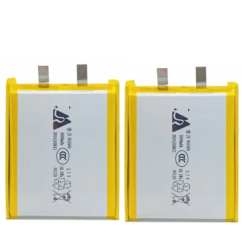 955565 Lithium Polymer Battery 3.7V 5000mAh Rechargeable Lipo Batteries for Mobile Power GPS Locator Camera Tablet PC DVD DIY
