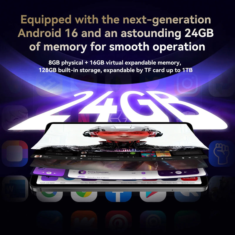 BNCF Bpad T1 Tablet, Unisoc T7300, 8.4 Inch FHD IPS - View 2 | SAMAG