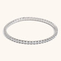 La.Muses Elastic Cubic Zirconia Stainless Steel Woman's Bracelet Fashion Luxurious Jewelry Party Accessories